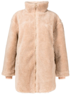 THE UPSIDE WOODFORD FAUX SHEARLING JACKET