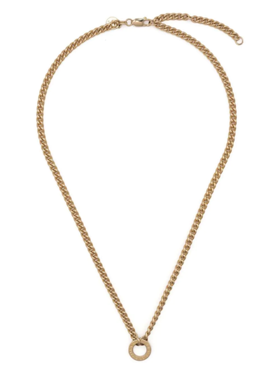 Stolen Girlfriends Club Halo Chain Necklace In Gold