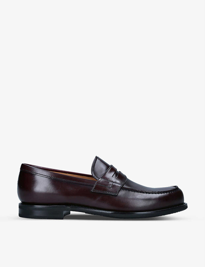 Church Gateshead Leather Penny Loafer In Brown