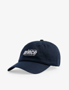 Sporty And Rich Sporty & Rich X Prince Logo-print Cotton Cap In Navy White