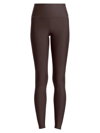 Alo Yoga High-waist Leggings In Raisin