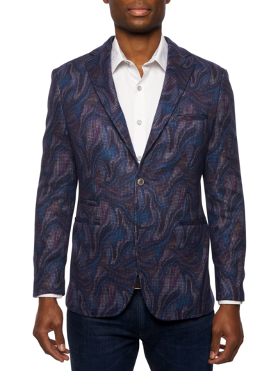 Robert Graham Solar System Printed Sportcoat In Multi