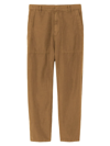 Nili Lotan Men's Luna Cotton & Linen Pants In Tan