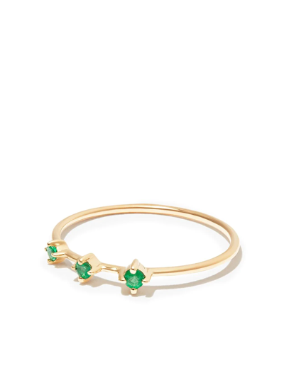 Adina Reyter 14kt Yellow Gold Emerald Stacking Ring