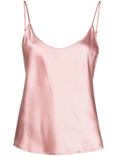 La Perla Silk Pyjama-set In Pink