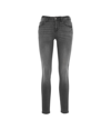 GUESS GUESS WOMEN'S GREY OTHER MATERIALS JEANS,W2YA99D4PZ222CGR2 30