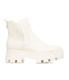 GUESS GUESS WOMEN'S WHITE OTHER MATERIALS BOOTS,FL7VAEELE1022IVORY 36