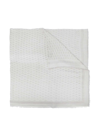 Emporio Armani Womens Grey Other Materials Scarf In Grey