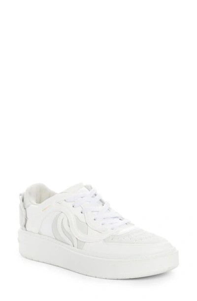 Stella Mccartney Cupsole Vegan Low-top Fashion Sneakers In White