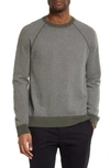 Vince Men's Birdseye Wool-cashmere Sweater In Nocolor