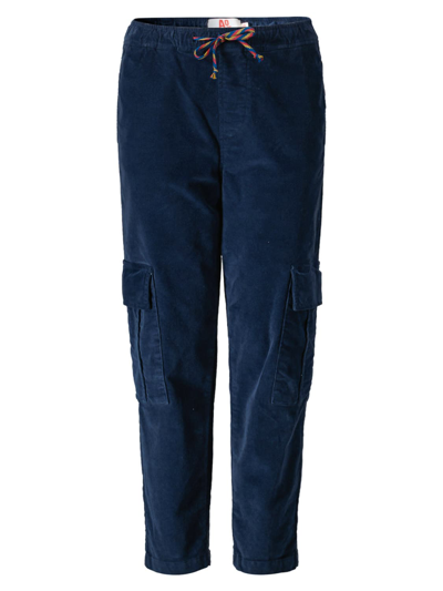 Ao76 Kids Cargo Trousers For Boys In Blue