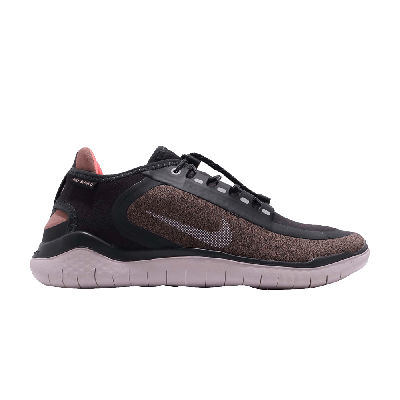Pre-owned Nike Wmns Free Rn 2018 Shield 'oil Grey'