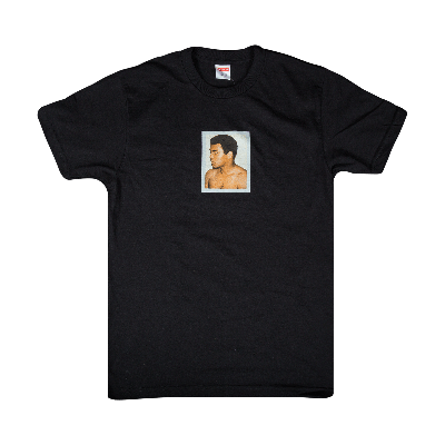 Pre-owned Supreme Ali X Warhol T-shirt 'black'