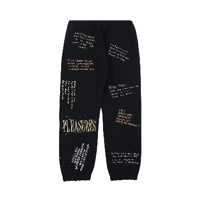 Pre-owned Pleasures Remote Sweat Pant 'black'