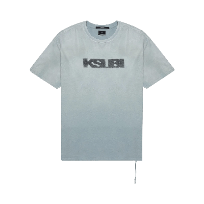 Pre-owned Ksubi Sign Of The Times Tee 'blue'