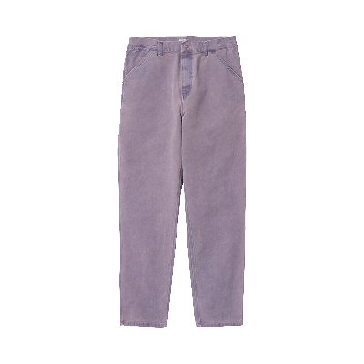 Carhartt Single Knee Pant 'razzmic Faded' In Purple