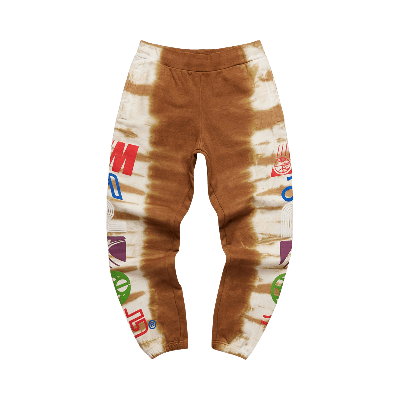 Pre-owned Market Air Transit Puff Tie Dye Sweatpants 'brown Tie Dye' In Multi-color