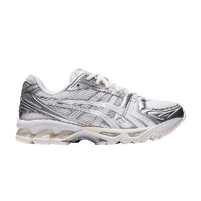 Pre-owned Asics Jjjjound X Gel Kayano 14 'silver White'