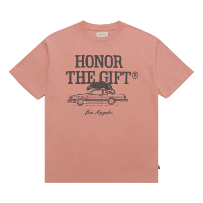Pre-owned Honor The Gift Pack Short-sleeve T-shirt 'peach' In Pink
