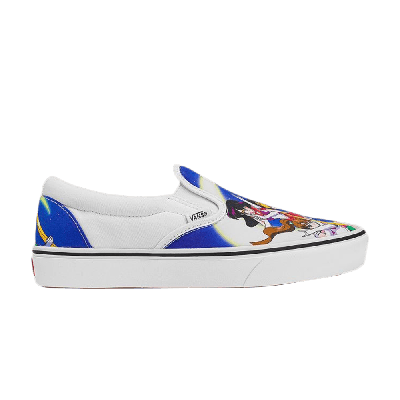 Pre-owned Vans Sailor Moon X Classic Slip-on Comfycush 'pretty Guardian' In Blue