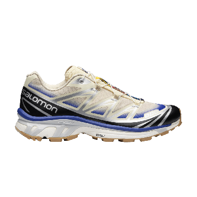 Pre-owned Salomon Xt-6 Skyline 'bleached Sand Dazzling Blue' In White