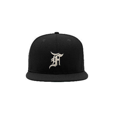 Pre-owned Essentials Fear Of God  Essential 59fifty Fitted Cap 'black'