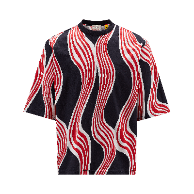 Pre-owned Moncler Genius Short-sleeve T-shirt 'black'