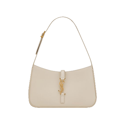 Pre-owned Saint Laurent Le 5 À 7 Hobo Bag 'crema Soft' In White