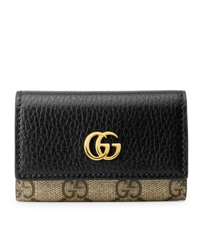 Gucci Leather Double G Key Case In 1283