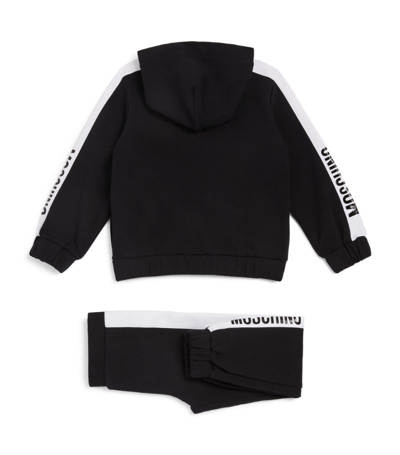 Moschino Kids Teddy Bear Tracksuit (4-14 Years) In Black