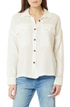 Supplies By Union Bay Liz Double Face Gauze Shirt In Muslin Off White