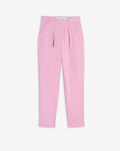 Iro Lolian High-waisted Pants In Light Pink
