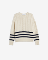 IRO WALSH CABLE SAILOR SWEATER