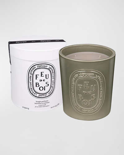 Diptyque 51.3 Oz. Ceramic Feu De Bois Scented Candle