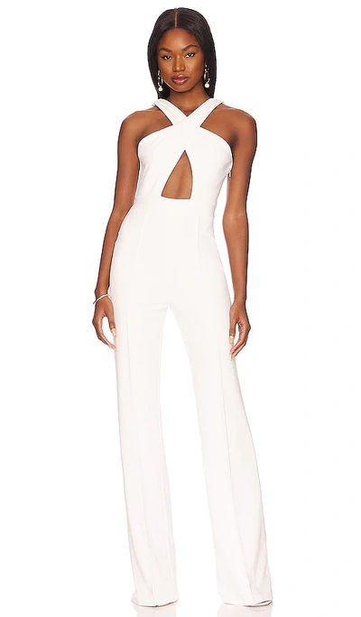 Katie May Diana Jumpsuit In Ivory