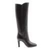 SAINT LAURENT SAINT LAURENT JANE MONOGRAM BOOTS IN SMOOTH LEATHER