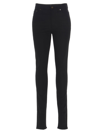 Saint Laurent Wool Straight Tailored Trousers In Default Title
