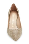 Stuart Weitzman Linsi 75 Pump In Platinum