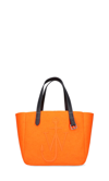 Jw Anderson J.w. Anderson Women's Orange Wool Tote In Orange