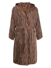 MISSONI BILLY PATTERNED TOWELLING ROBE