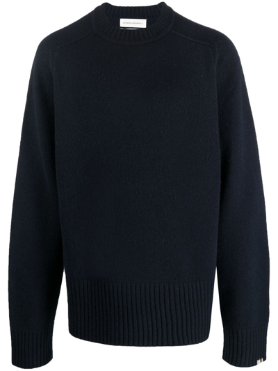 Extreme Cashmere Crew-neck Cashmere Jumper In Blue