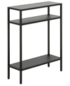 Hudson & Canal Ricardo 22" Console Table With Metal Shelves