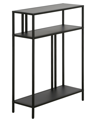 Hudson & Canal Ricardo 22" Console Table With Metal Shelves