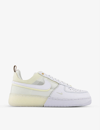 NIKE NIKE AF-1 REACT LEATHER AND MESH LOW-TOP TRAINERS,58281995