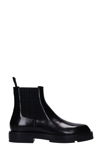 GIVENCHY GIVENCHY ANKLE BOOTS IN BLACK LEATHER