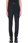 Givenchy Tailored Straight-leg Trousers In Nero