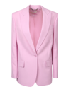 Stella Mccartney Single-breasted Tailored Blazer In Purple