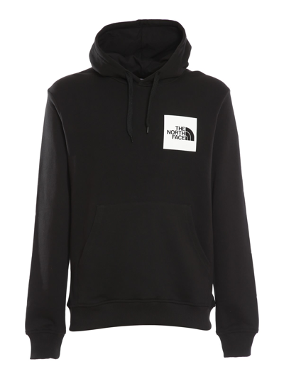 The North Face M Fine Hoodie In Black