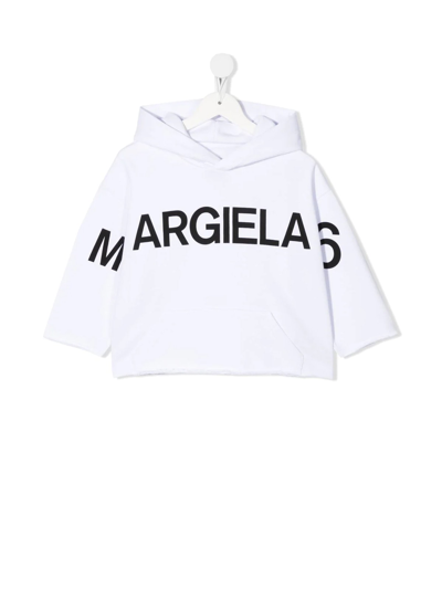 Mm6 Maison Margiela Kids' Mm6s30u Sweat-shirt Maison Margiela In White