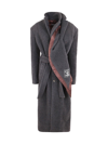 Y/project Scarf Maxi Coat In Dark Grey